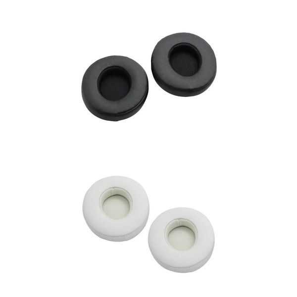 

replacements ear pad earpads cushions for beats solo 2 solo 3 headphones black & white