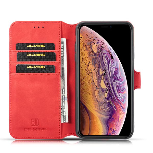 

new fashion leather cover case for iphone 6s 7 8 x xs cover case head porter card package phone cases