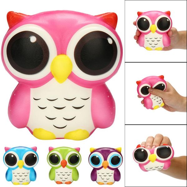 

изысканный fun прелестный сова squishy slow восходящая мультфильм кукла крем ароматические stress relief игрушки антистресс игрушки для взро