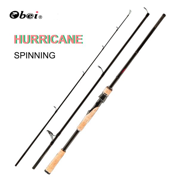 1.8m 2.1m 2.4m 2.7m 3 sezioni baitcasting canna da pesca da viaggio ultra light casting spinning esca 5g-40g M / ML / MH Rod