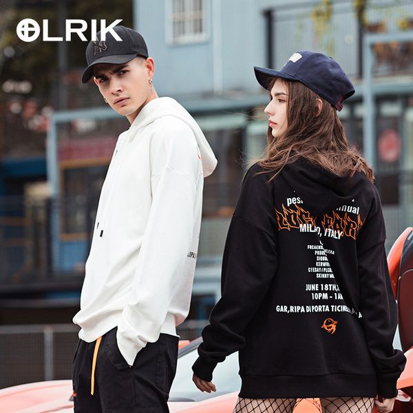 

men's wear olrik shirt | even hat guard male wild joker sleeve head easy printing loose coat tide card student long sleeves jacket t sh, Black