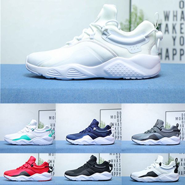

2018 Luxury Huarache 8.0 Running Trainers Shoes Men Women Designer White Black Blue Classicl Sports Athletics Sneakers Size 36-45