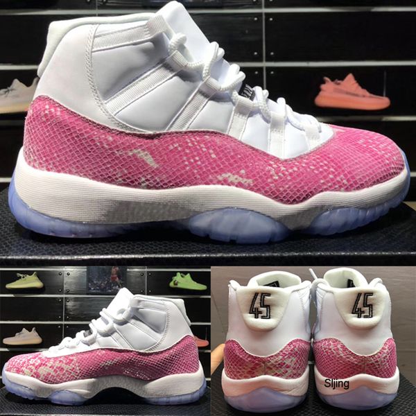 

pink snakeskin 11 high basketball shoes mens platinum tint sports 11s athletic navy blue sneakers bred light bone designer shoes eru 40-47