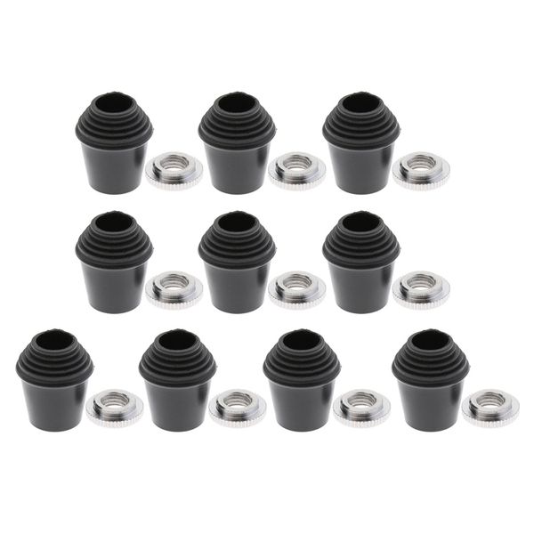 

10 piece bass drum legs parts floor tom legs feet for percussion instrument