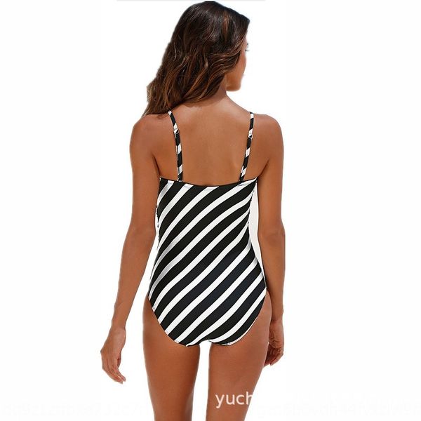 

qa3gs female lady straps one-piece conservative belly covering female lady straps swimsuit one-piece swimsuit conservative belly, White;black