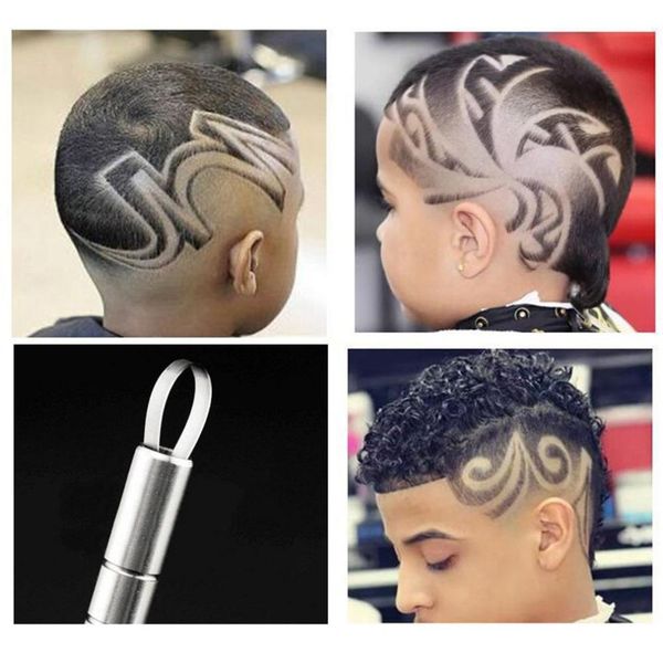 

10pcs multifunction hair trimmer blades pro salon razor blades stainless steel shavings eyebrows blades for engraving pen