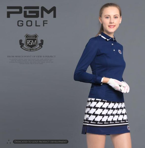 

pgm golf skirt anti-fade golf skirts clothing digital printing womens sports shorts hipping, Black;red