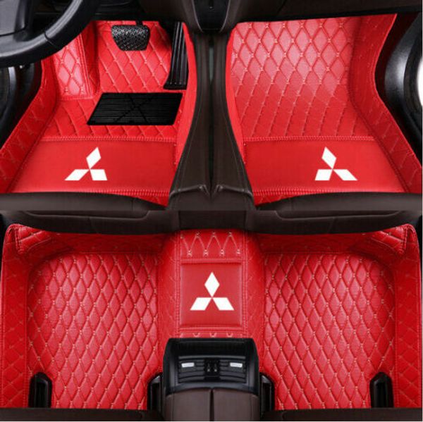 2019 For Mitsubishi Lancer 2006 2016 Car Floor Mats Front Rear