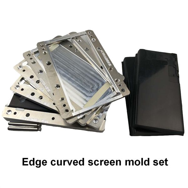 

mold set edge screen alignment mould for samsung s10 s10plus s9 s9plus note8 note9 oca glass laminating mold lcd refurbish tools