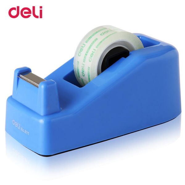 

deli tape adhesive cutter masking tape factory carton supplies eco-friendly dispenser cutter size 18 mm