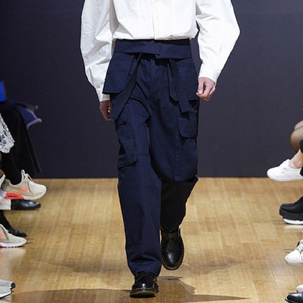 

s-6xlcustom made men's casual pants and overalls, Black