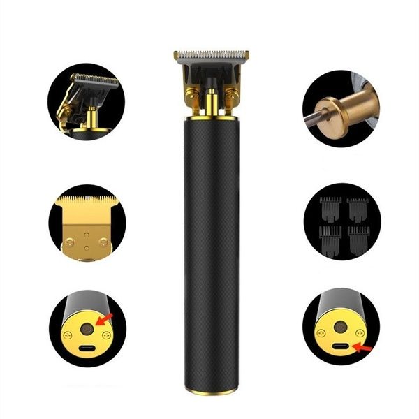 

kemei 1971 pro li t-outliner trimer za kosu libera trimmer men 0mm baldheaded hair clipper finish hair cutting machine