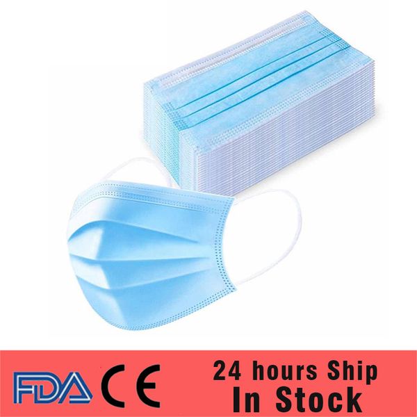 

в запасе одноразовые маски для лица 3-слойные маски ce non woven одноразовые