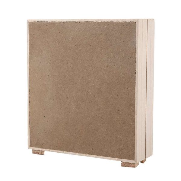 

nordic style creative wooden glass box piggy bank room bedroom desk receive boxes small fresh adornment dÃ©cor