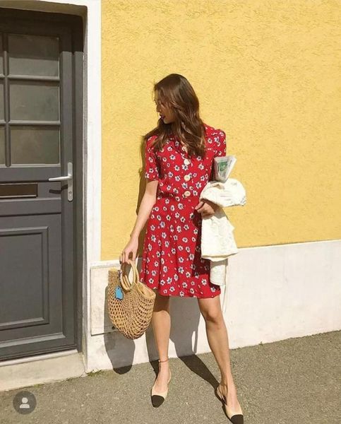 

casual dresses women dress 2021 summer large button lapel short sleeve print v-neck mini for holiday, Black;gray