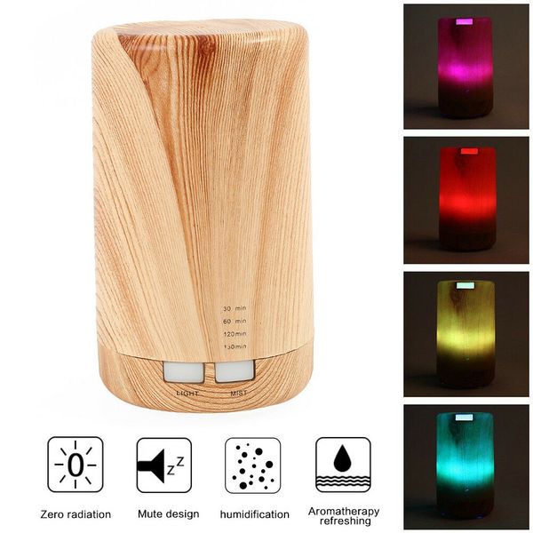 

air humidifier car electric air diffuser aroma oil humidifier night light up relaxing colorful led defuser purifier car