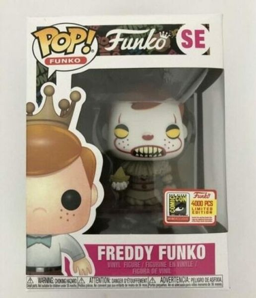 

funko pop vinyl figure freddy funko pennywise se toy for kids halloween gift
