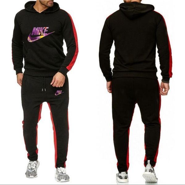 

мода высокого качества спортивный костюм nιke hoodie костюм спортивная одежда мужчины женщины свитер пальто брюки марка капюшоном outfit hoo, Gray
