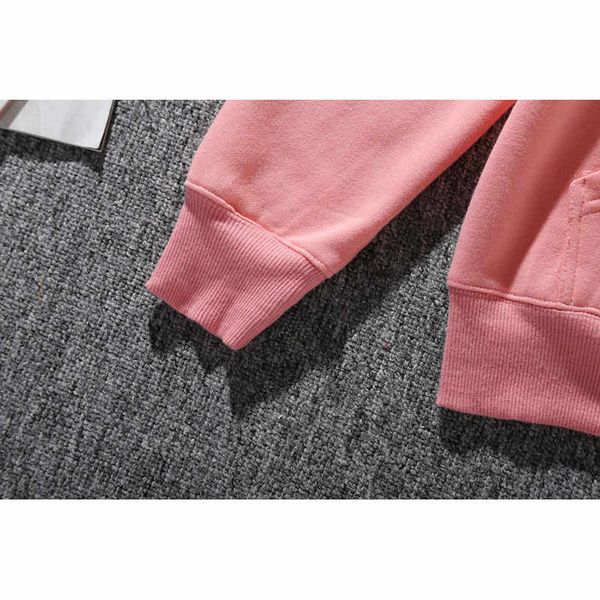 

designer men women couple hoodies solid color fleece brand mens womens hooded sweatshirts long sleeve couples streetwear hoodies size s-xl, Black