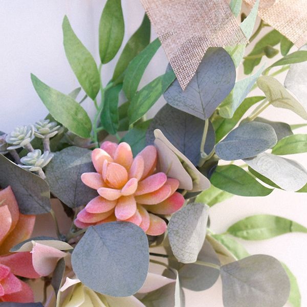 

big deal wedding decoration hanging succulent artificial flower wreath for home garden window walls front door hanging flower ga other festi