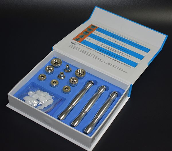 

beauty accessory parts diamond microdermabrasion dermabrasion skin beauty equipment 9 tips 3 wands