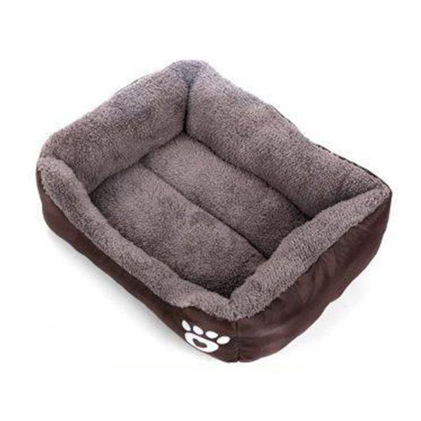 

rectangle warming dog bed velvet cotton washable pet bed dogs cats sleeping mat