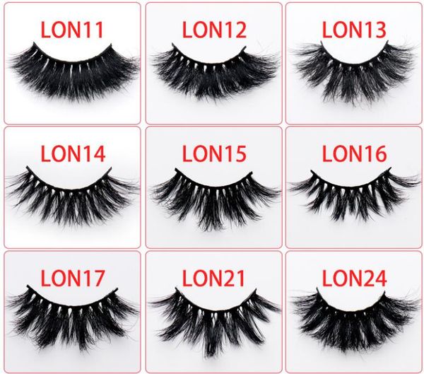 

hbzgtlad 2019 new 100% mink eyelashes false eyelashes crisscross natural fake lashes length 25mm makeup 5d mink lashes extension