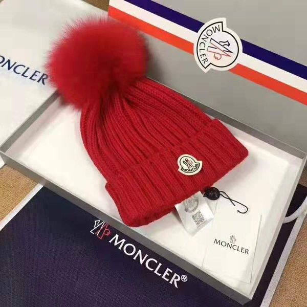 

2019 winter knitted leather fur women 039 wear thickened real fur ball warm girl hat fox wool knit hat, Blue;gray