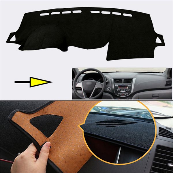 

interior dashboard carpet pphobism protective pad mat for verna 2010-2014