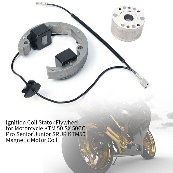 

ignition coil stator flywheel for motorcycle 50 sx 50cc pro senior junior sr jr 50 magnetic motor coil