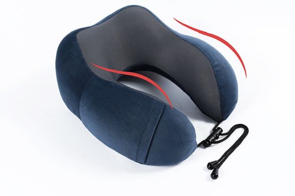 

u-shaped multi-function travel pillow siesta neck pillow memory cotton pillow slow rebound