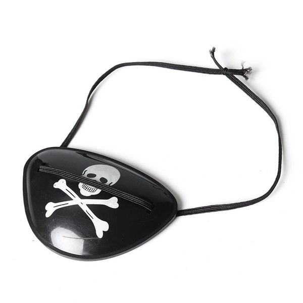 

6x pirate eye patch halloween birthday party favor bag costume dress up kids toy