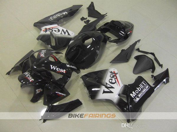 

новый стиль abs литьевая форма мотоцикл обтекатели комплекты 100% подходит для honda cbr600rr f5 05 06 2005 2006 кузов набор пользовательски