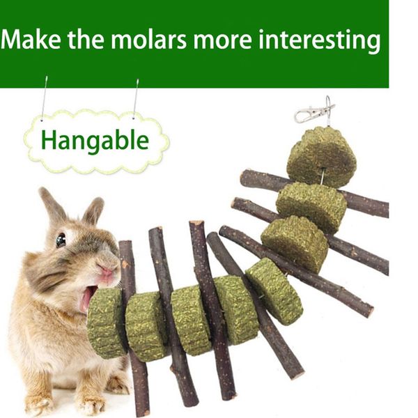 

bunny chew toys for teeth hamster organic apple wood sticks for bunny rabbits guinea pigs small animals chewing pet snacks toys