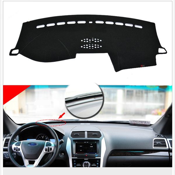 

interior dashboard carpet pphobism protective pad mat for explorer 2011-2013
