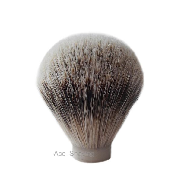Silvertip Badger Hair Shaving Brush Head Knot Size 20 60mm For Diy