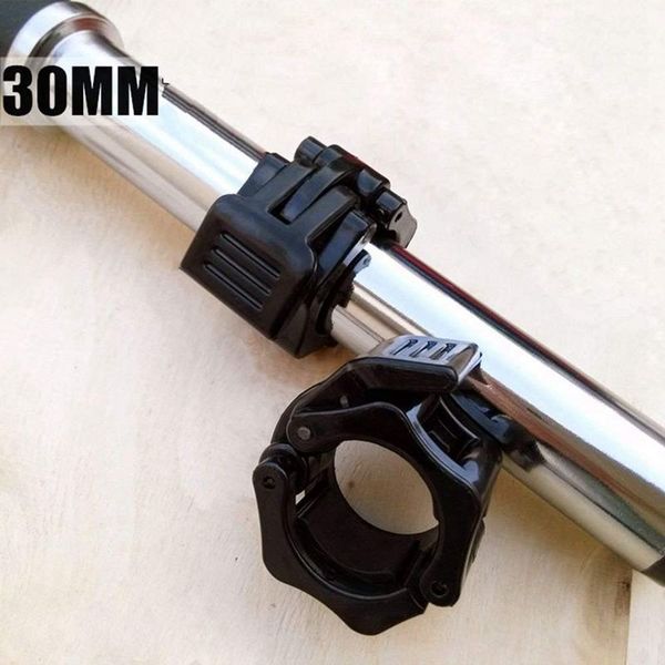 

olympic size barbell collar locks 1 inch bar clamp crossfit weight lifting quick release lock jaw, 1 pair accessories