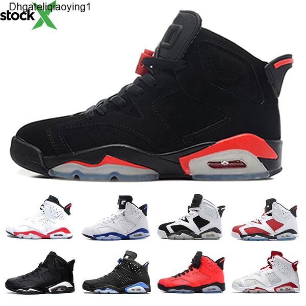 

2020 6 6s basketball shoes pinnacle metallic gold black cat carmine infrared angry bull sport blue oreo maroon sneakers
