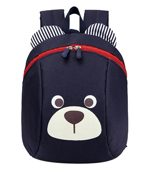 

age 1-3 toddler backpack anti-lost kids baby bag cartoon bear print children backpack kindergarten school bag mochila infantil