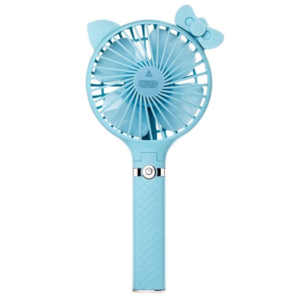 

mini folding portable fan cartoon cat usb rechargeable foldable handheld summer air cooler cooling portable fan can power bank night light