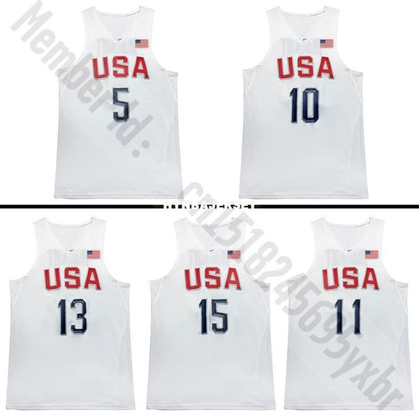 

new jimmy butler cousins ld dg kt paul george kd lowry ca basketball jersey dream team ncaa college, Black;blue