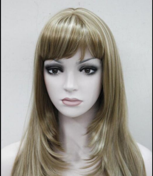 Wig Dark Graceful Haifa Wehbe Long Curly Wig Fashion Front Lace