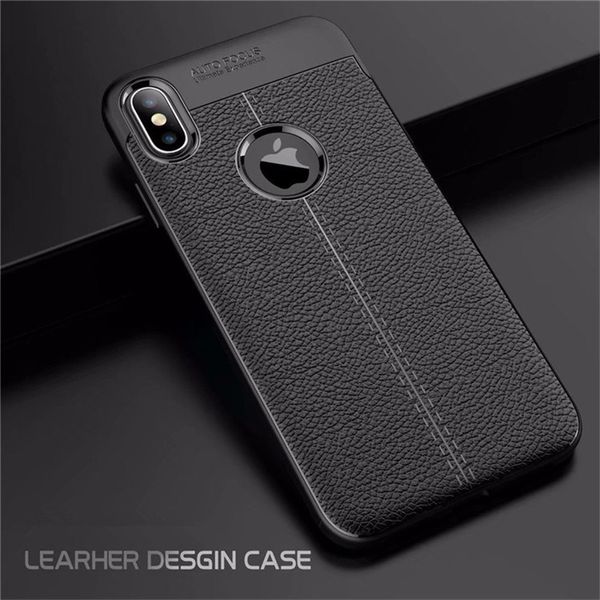 

soft tpu silicone case anti slip leather texture phone cases cover for iphone 11 pro max 8 7 6 6s plus covers for iphone xs max