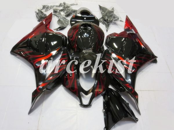 

4 бесплатных подарки нового abs полные обтекатели комплекты подходят для honda cbr600rr f5 2010 2011 2009 2012 09 10 11 12 кузовных установл