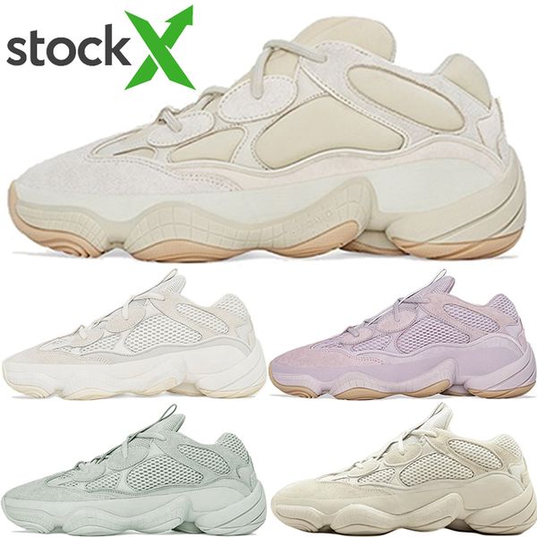 

kanye west 2020 desert rat 500 soft vision stone bone white blush utility black salt running shoes men women sneakers