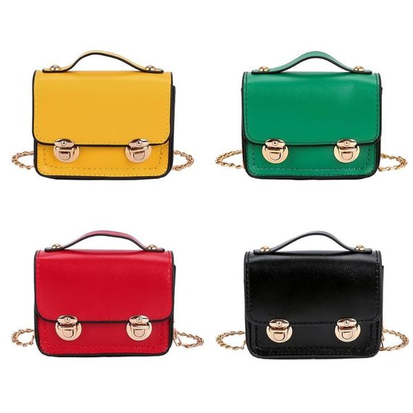 

старинные женщины посланник сумка кожа металлическая пряжка лоскут мини-сумочка