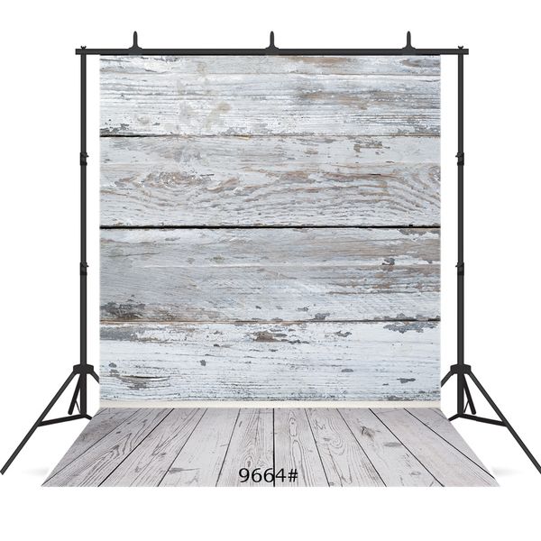 Grosshandel Weisse Tafel Holzboden Vinyl Portratfotografie