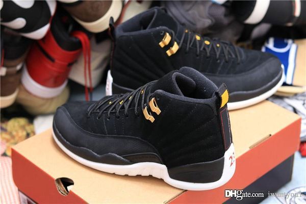 

лучшая аутентичная обувь воздух 12 обратного такси man basketball game royal black white real carbon fiber 130690-017 sneakerssports с короб