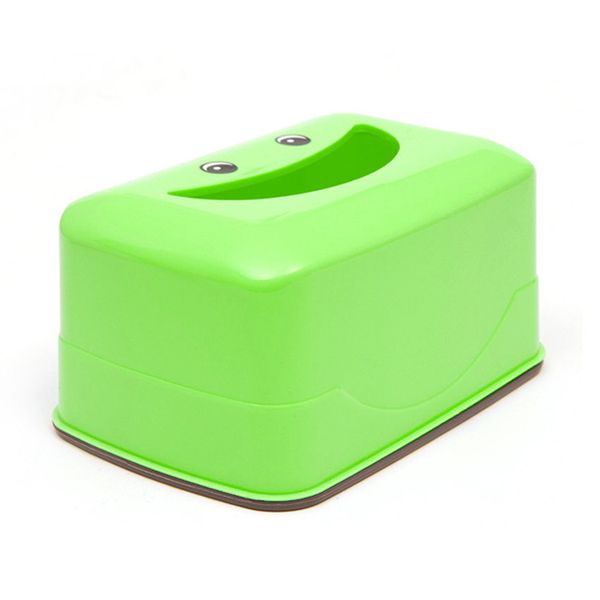 

повышение! бумажный стеллаж элегантный милый улыбающееся лицо главная прямоугольная форма коробка ткани контейнер полотенце салфетка держате