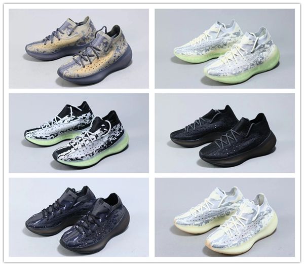 

380 alien mist running sneaker women men designs chaussures v2 yecheil yeezreel glow rf full reflective white black static scarpe air sport